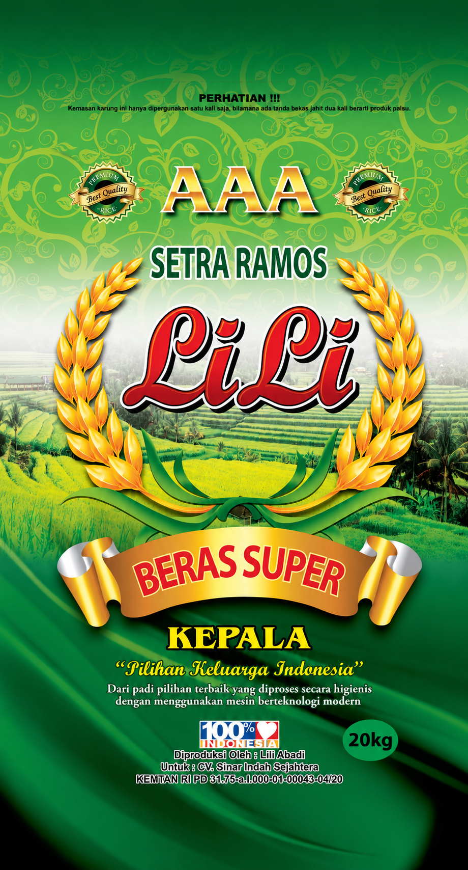 Beras Cap Lili